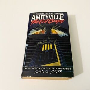 Amityville The Evil Escapes John G Jones 1988 First Tudor Printing Horror